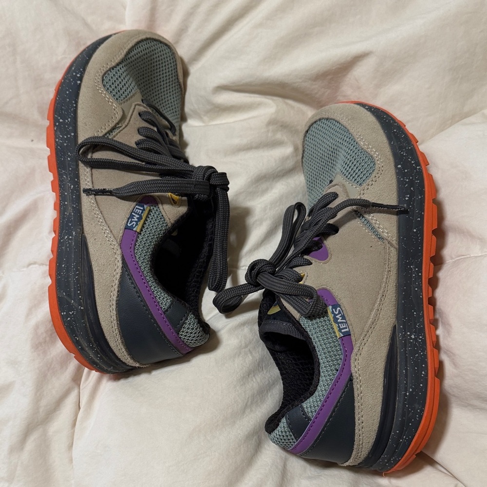 Lems Trailhead Sneakers with Orange Soles - Picture 2 of 6